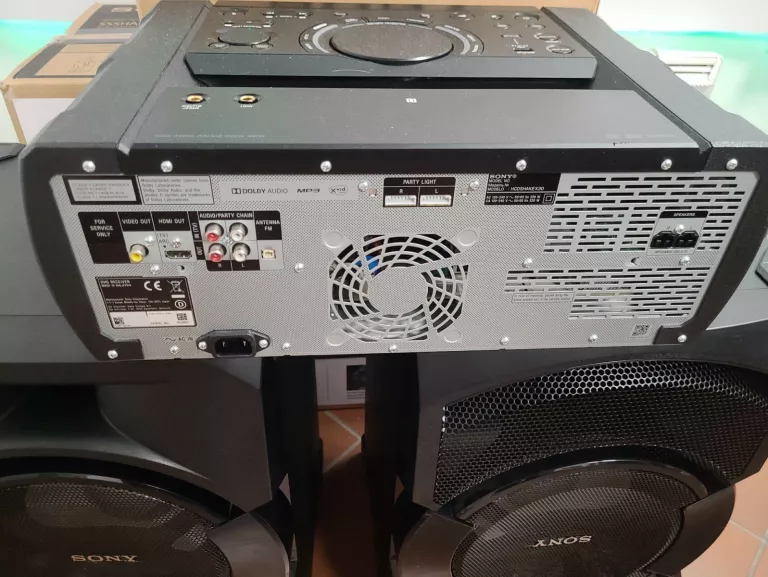 POWER AUDIO SONY SHAKE-X30 KOMPLET