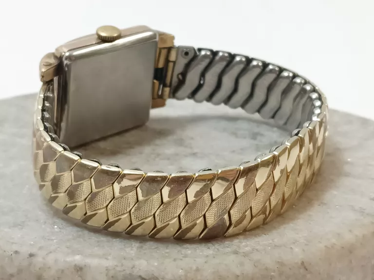 ZEGAREK NAKRĘCANY HAWBE WALZ-GOLD-DOUBLE 20 MIKRON