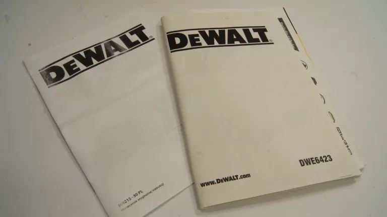 SZLIFIERKA MIMOŚRODOWA DEWALT DWE6423 GW KARTON