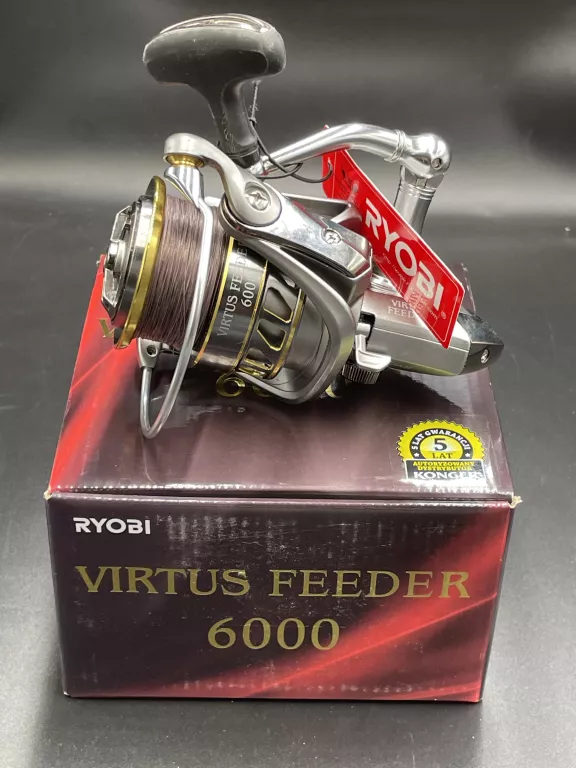 KOŁOWROTEK RYOBI VIRTUS FEEDER 6000 JAK NOWY