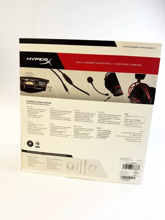 SŁUCHAWKI GAMINGOWE HYPERX CLOUD ALPHA