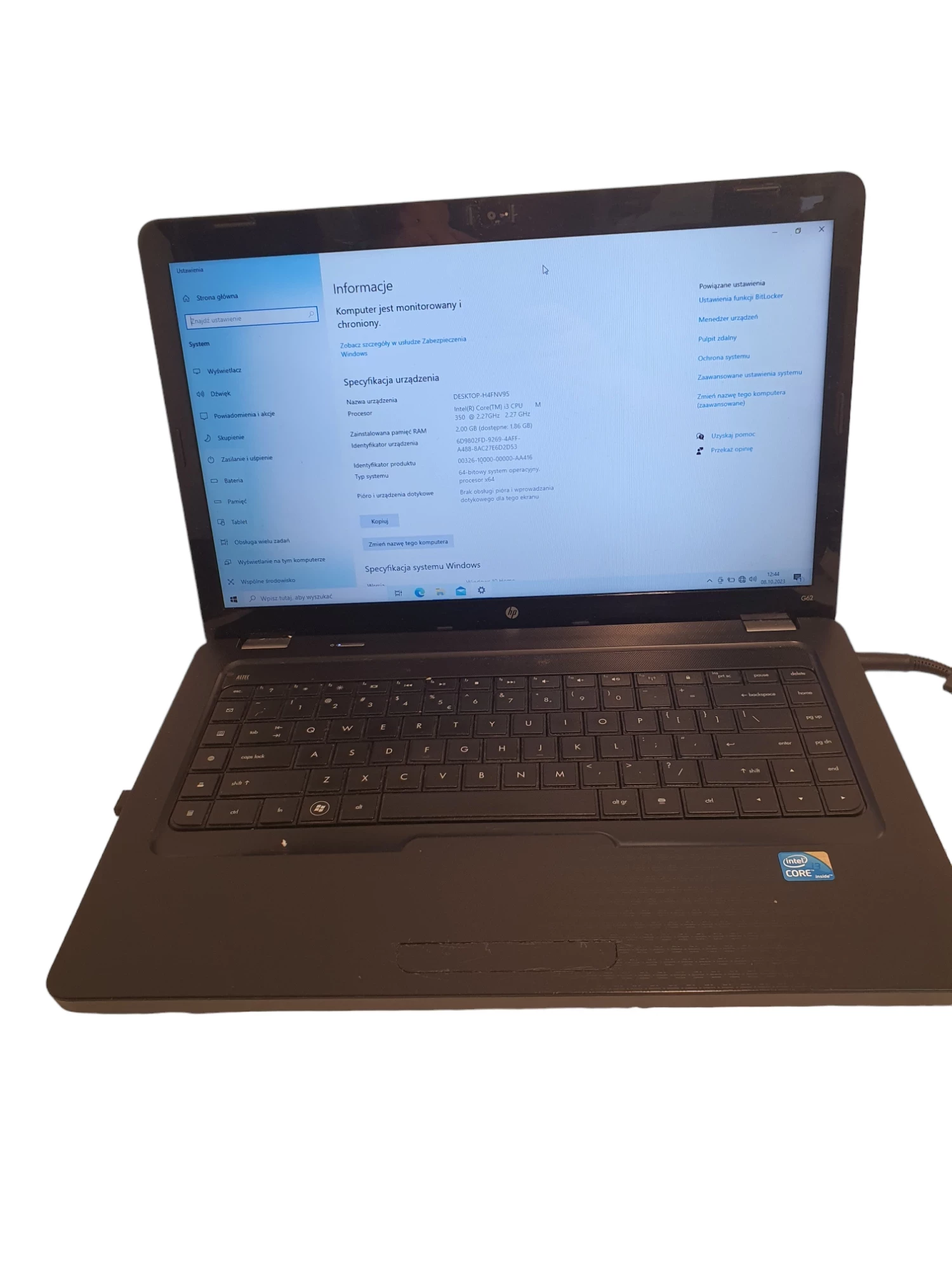 laptop-hp-g62-intel-i3-2300gb-przekatna-ekranu-156