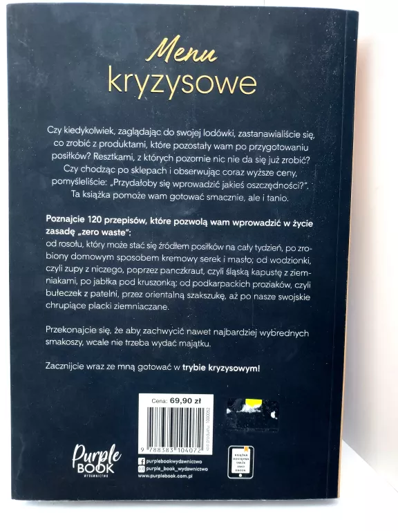 MENU KRYZYSOWE - PAWEŁ PŁACZEK | KSIĄŻKA