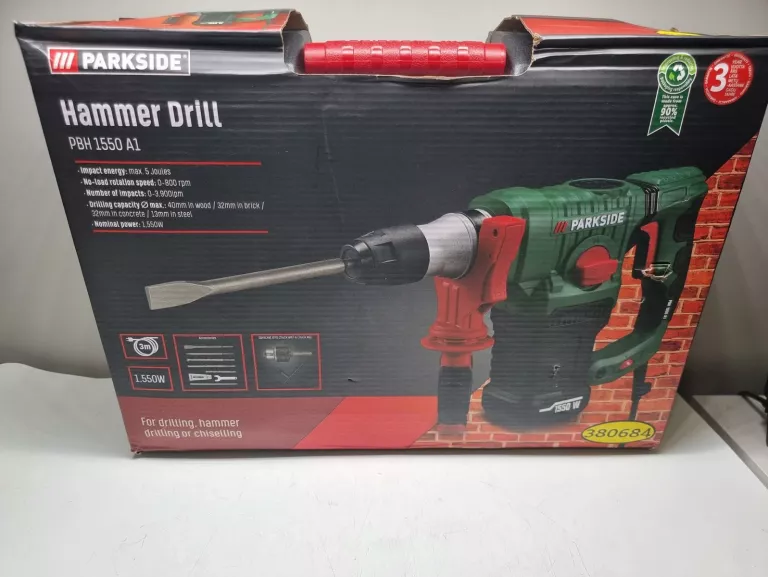 MŁOTOWIERTARKA PARKSIDE HAMMER PBH 1550 A1