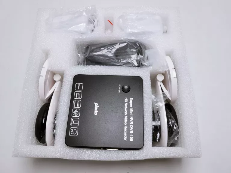 ZESTAW KAMER WIFI ALECTO DVB-100 SUPER MINI NVR KOMPLET