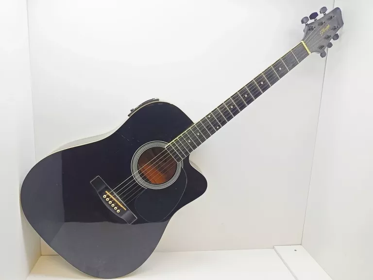 GITARA ELEKTROAKUSTYCZNA STAGG SW203CETU-BK