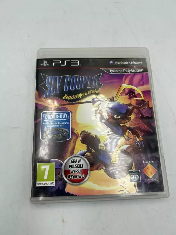 GRA SLY COOPER: ZŁODZIEJE W CZASIE PS 3