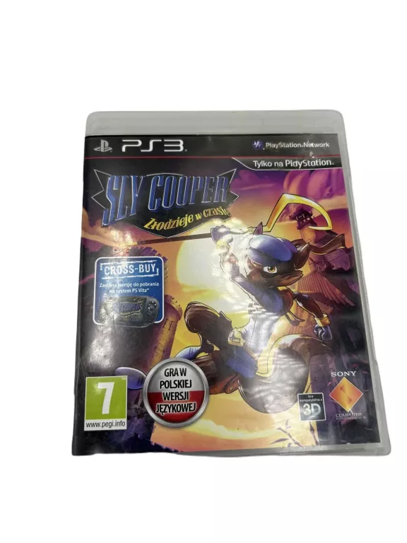 GRA SLY COOPER: ZŁODZIEJE W CZASIE PS 3