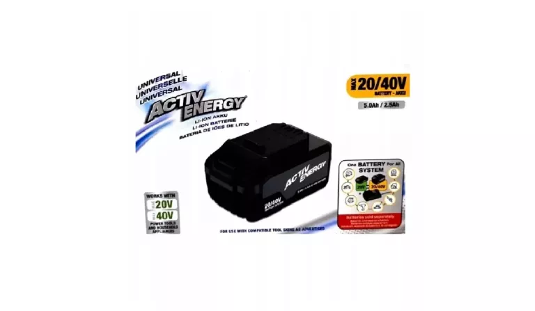 AKUMULATOR LI-ION ACTIV ENERGY 20 V 5 AH