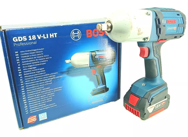 KLUCZ UDAROWY BOSCH GDS 18 V-LI HT