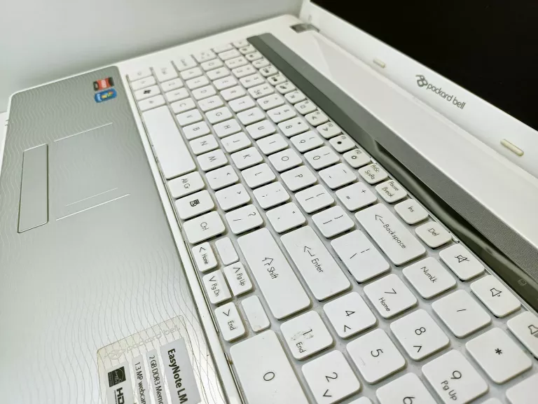 LAPTOP PACKARD BELL EASYNOTE LM USZKODZONY