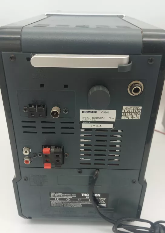 WIEŻA THOMSON INTUIVA CS806+KOLUMNY