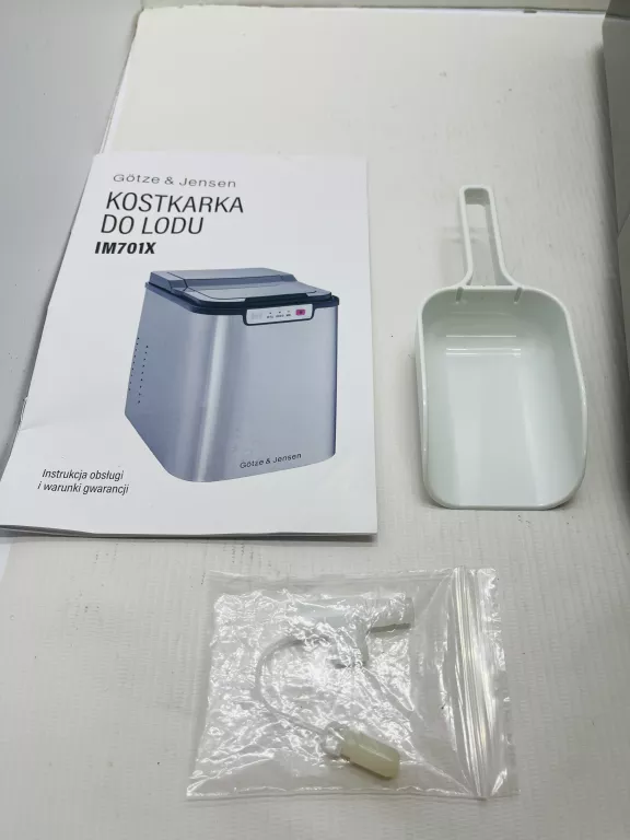 KOSTKARKA DO LODU GÖTZE & JENSEN IM701X INOX KPL