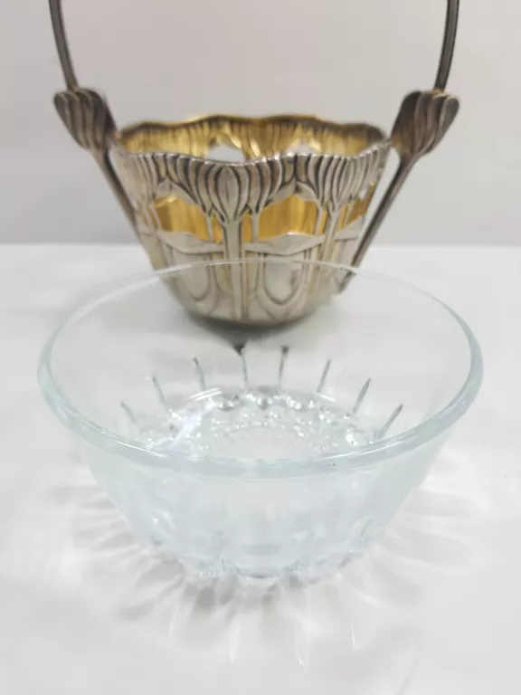 STARA SREBRNA CUKIERNICA 208,85G PR 800 20CM