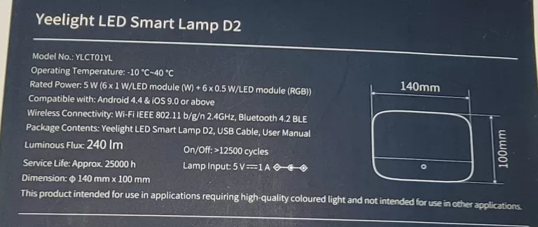 yeelight-lampka-nocna-led-bedside-lamp-d2-stan-uzywany