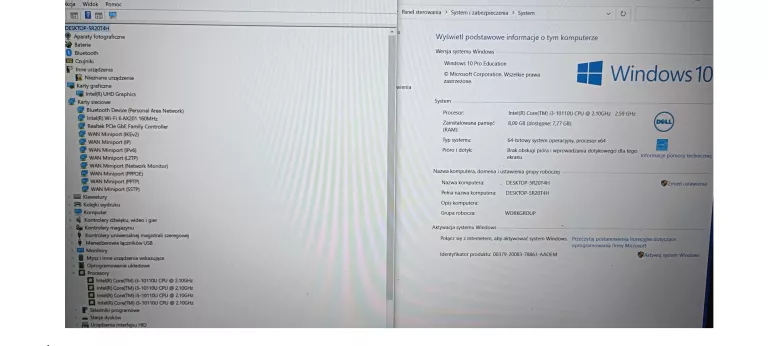 DELL DELL LATITUDE 3510 + ZASILACZ