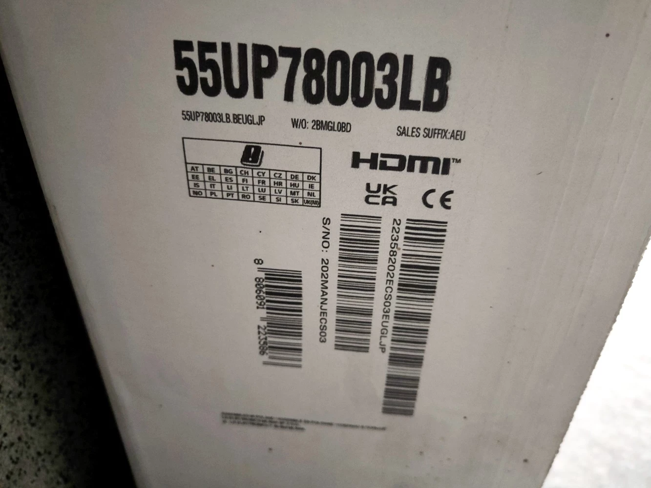 telewizor-lg-55up78003lb-uszkodzony-rozbita-matryca-stan-uszkodzony