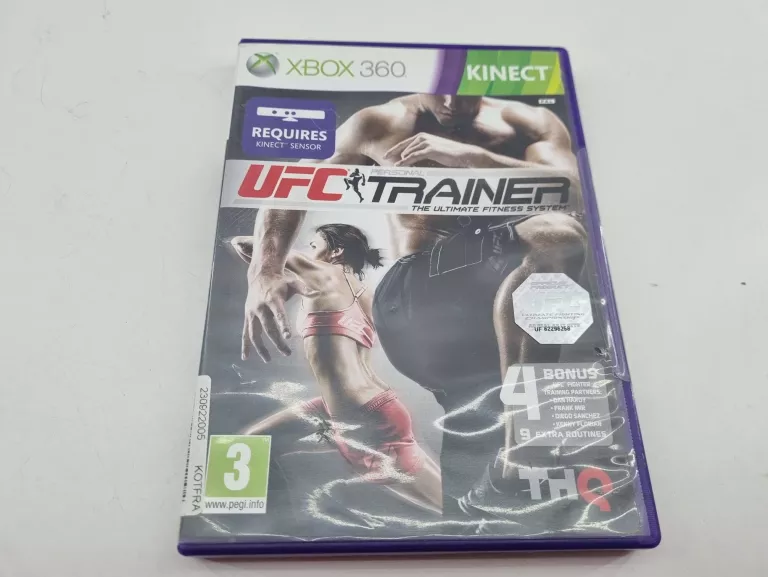 GRA NA XBOX 360 KINECT UFC PERSONAL TRAINER