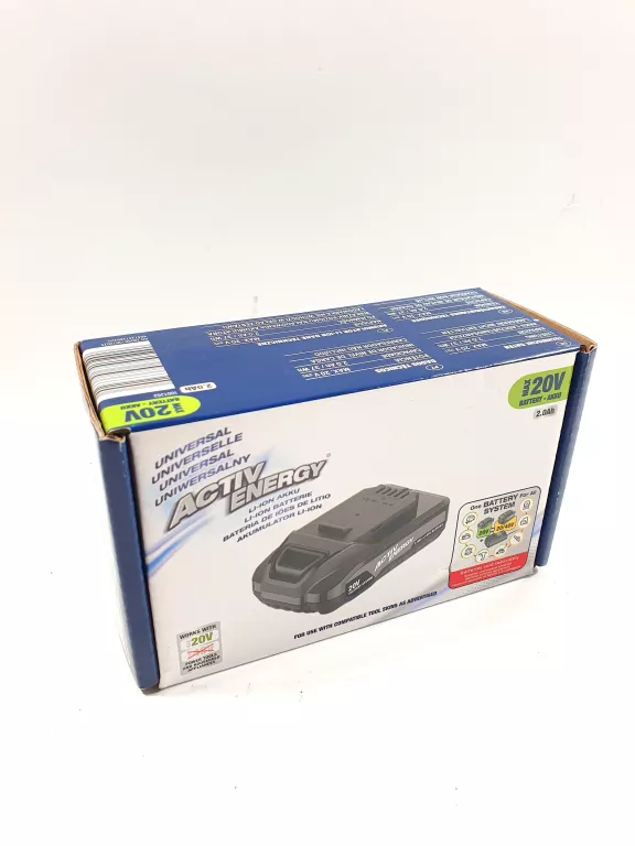 AKUMULATOR LI-ION ACTIV ENERGY 20 V 2 AH PUD