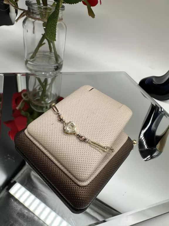 PIĘKNA ZŁOTA BRANSOLETKA COCO CHANEL 585 / 3,85G 17-20 CM