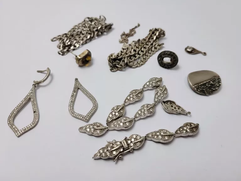 SREBRO ZŁOM! MIX 51,63G PR.925