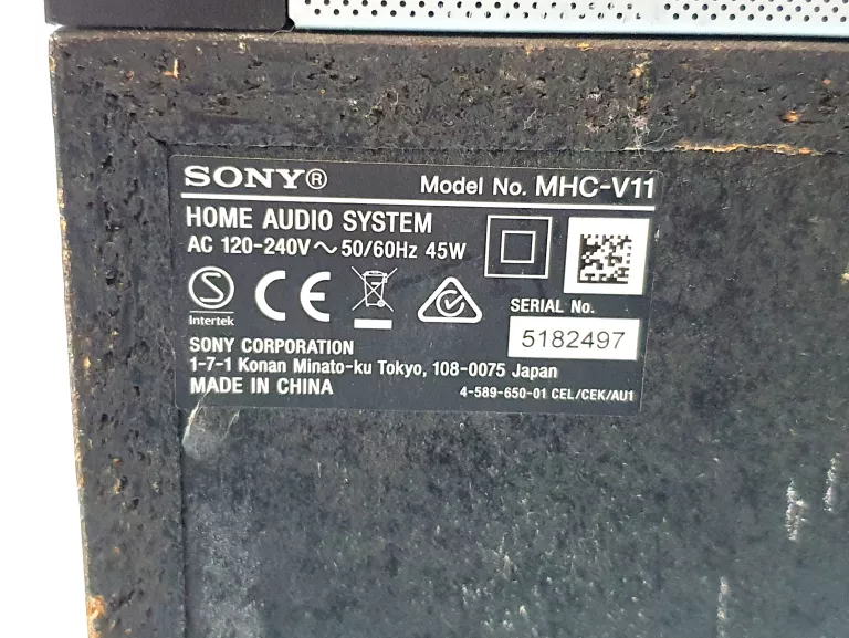 GŁOŚNIK KARAOKE SONY MHC-V11