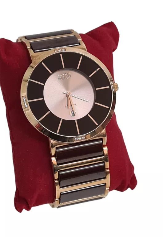 ZEGAREK DAMSKI ALEXANDER MILTON CERAMIC DATOWNIK
