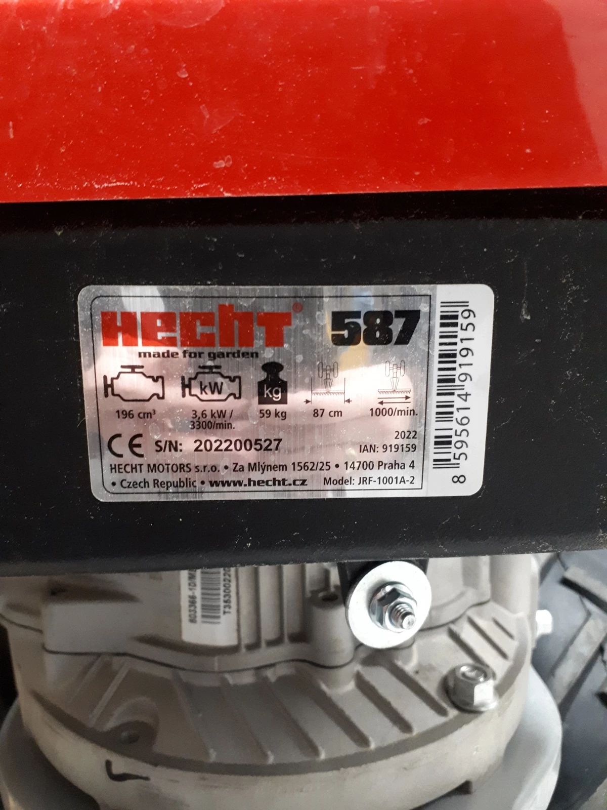 kosiarka-listwowa-hecht-587-zakres-regulacji-wysokosci-koszenia-1