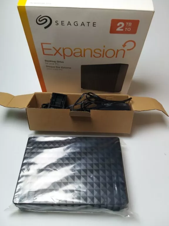 DYSK ZEWNĘTRZNY SEAGATE 2TB EXPANSION PUDEŁKO STAN IGŁA