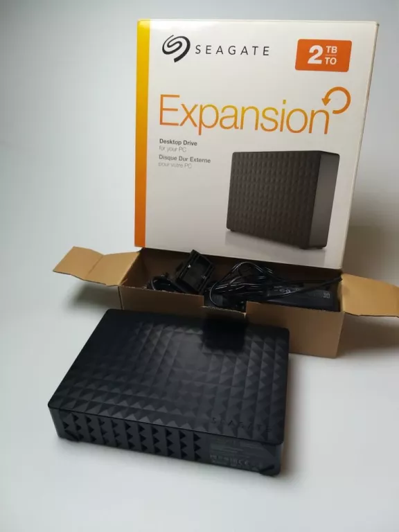 DYSK ZEWNĘTRZNY SEAGATE 2TB EXPANSION PUDEŁKO STAN IGŁA