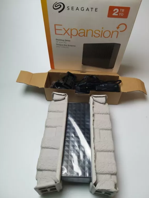 DYSK ZEWNĘTRZNY SEAGATE 2TB EXPANSION PUDEŁKO STAN IGŁA