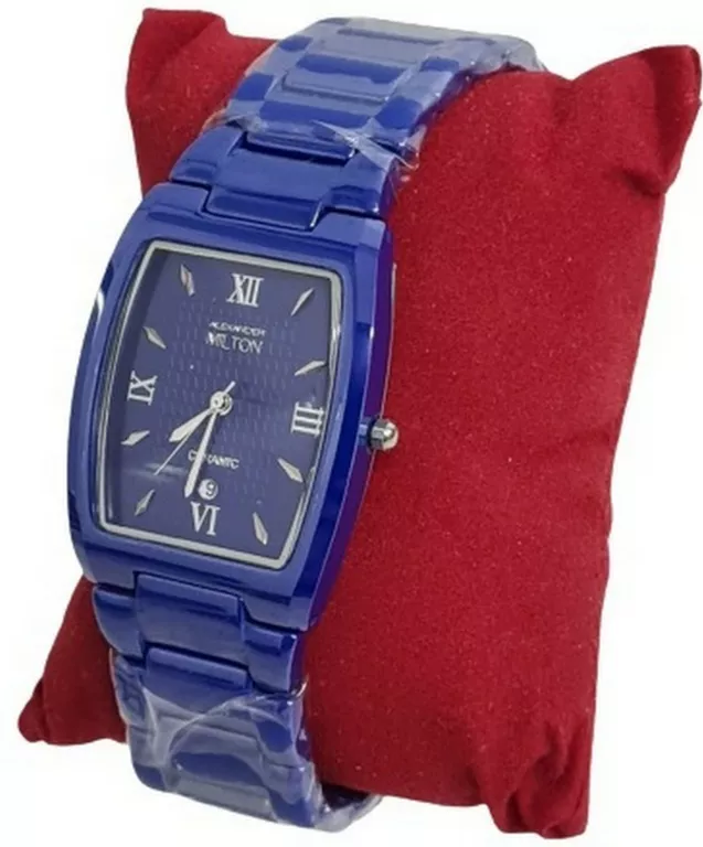 ZEGAREK DAMSKI ALEXANDER MILTON CERAMIC NIEBIESKI