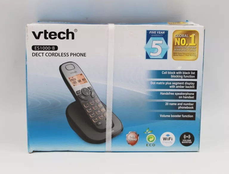 TELEFON STACJONARNY VTECH DECT ES1000 CZARNY