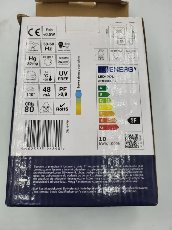 HALOGEN-DOMO-10W-PIR-CW-III