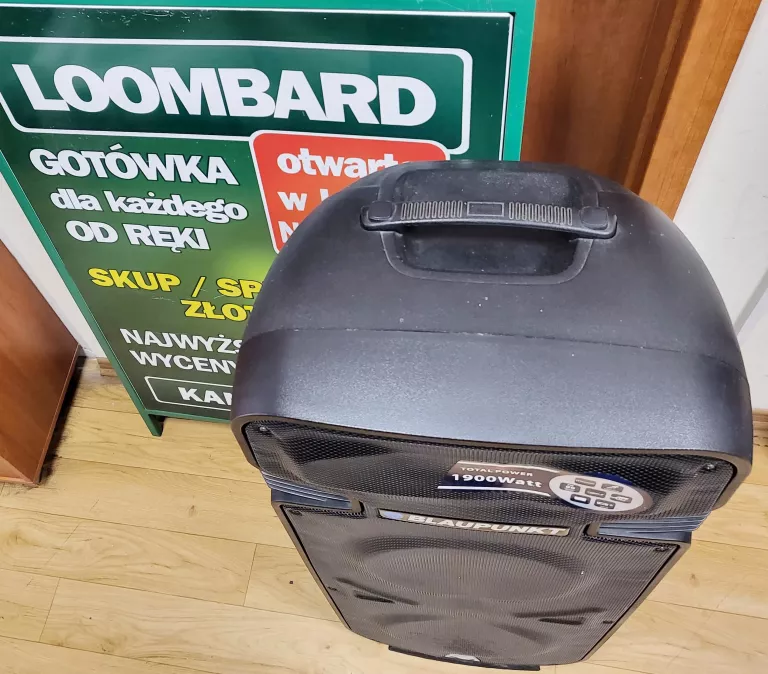 DUŻY GŁOŚNIK PRZENOŚNY BLAUPUNKT PA25