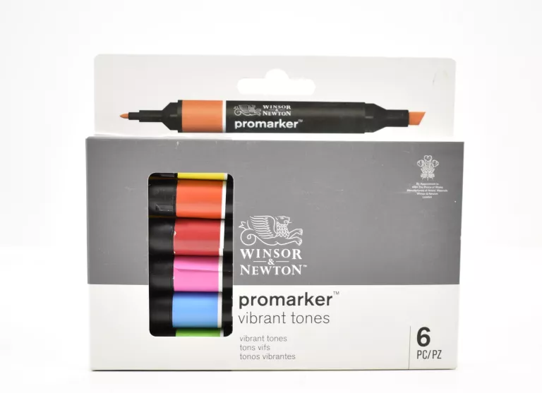 ZESTAW PROMARKER 6 KOLORÓW VIBRANT TONES W&N