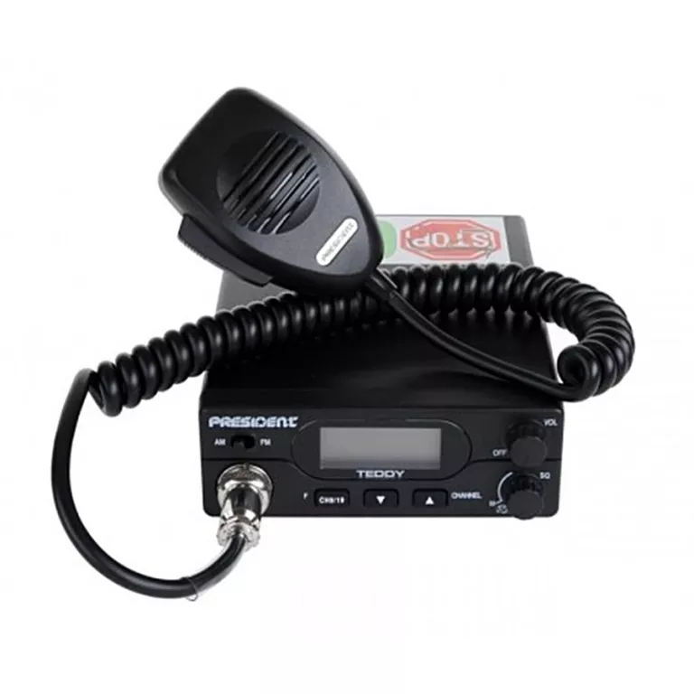 CB RADIO PRESIDENT TEDDY + ANTENA DELTA SIMPLE