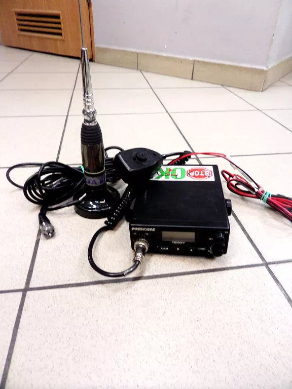 CB RADIO PRESIDENT TEDDY + ANTENA DELTA SIMPLE