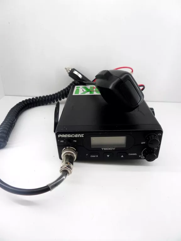 CB RADIO PRESIDENT TEDDY + ANTENA DELTA SIMPLE