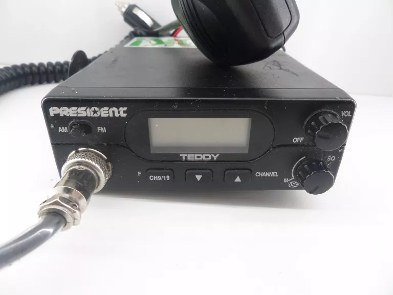 CB RADIO PRESIDENT TEDDY + ANTENA DELTA SIMPLE