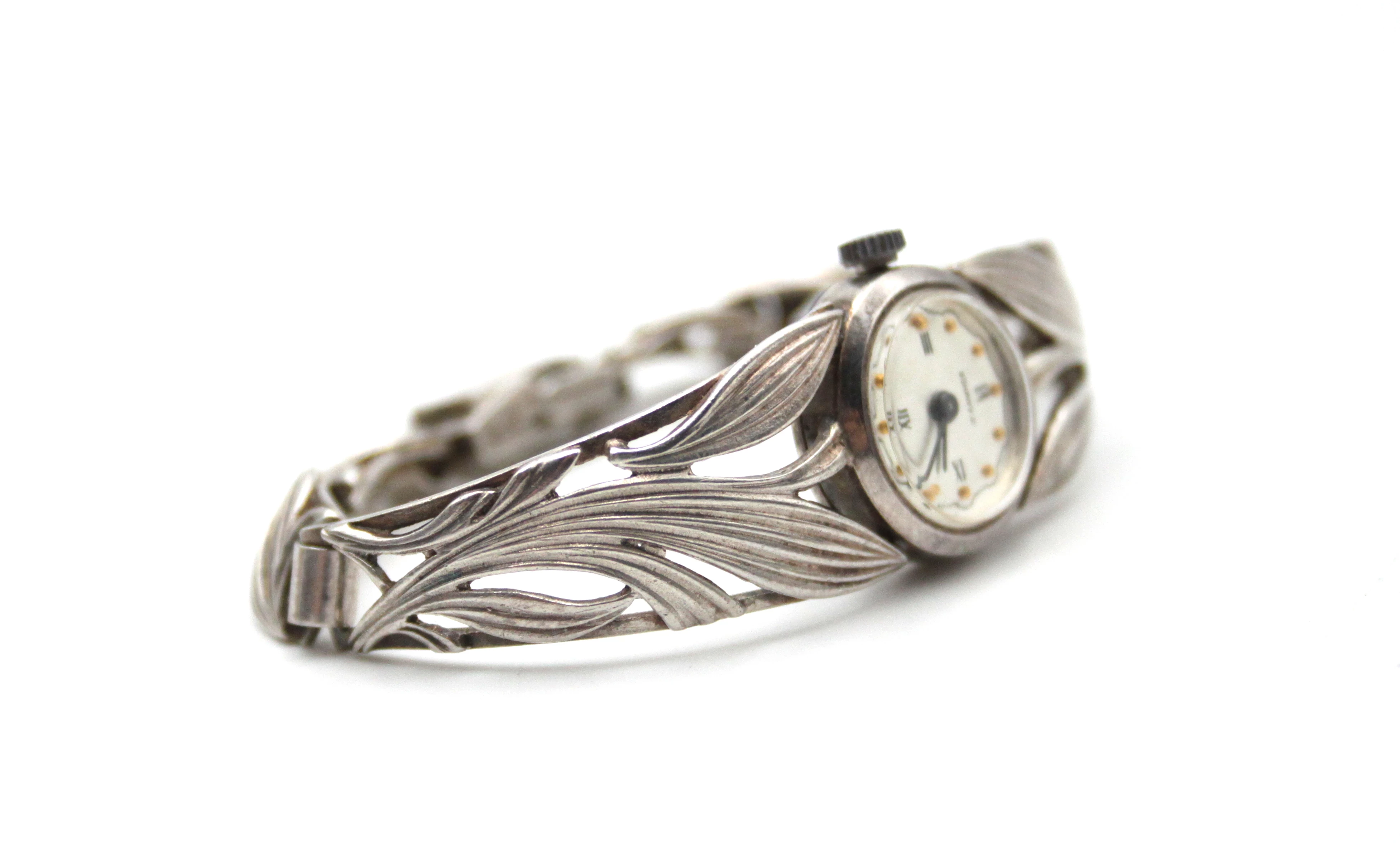 zegarek-damski-nakrecany-17-kamhen-srebrny-875-stan-uzywany