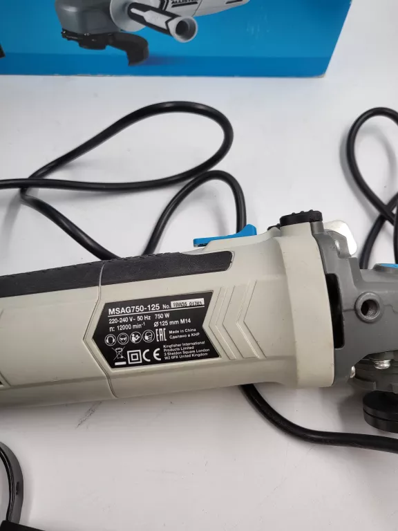 SZLIFIERKA MACALLISTER MSAG750-125 ZESTAW