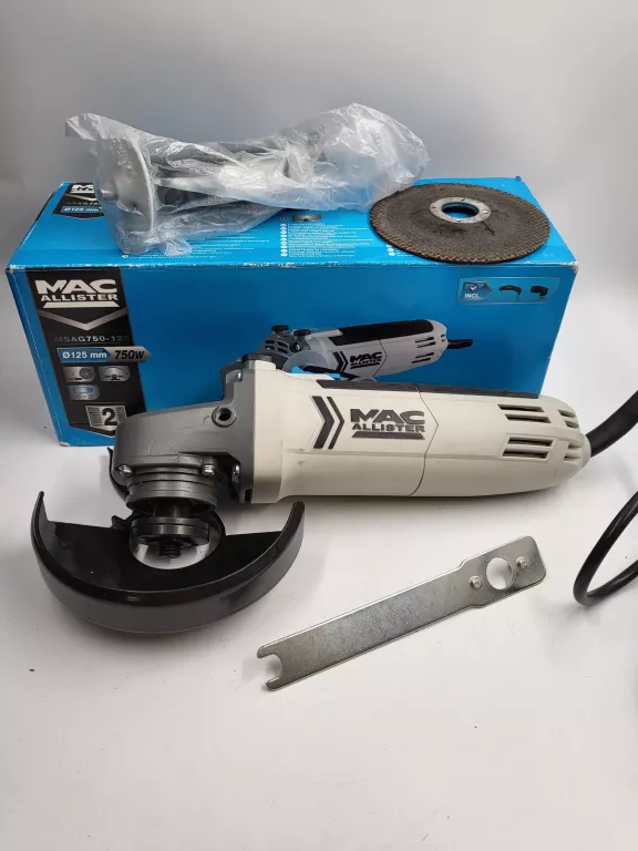 SZLIFIERKA MACALLISTER MSAG750-125 ZESTAW