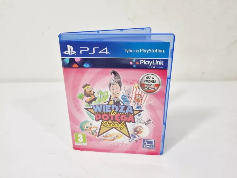 GRA PS4 - WIEDZA TO POTĘGA DEKADY