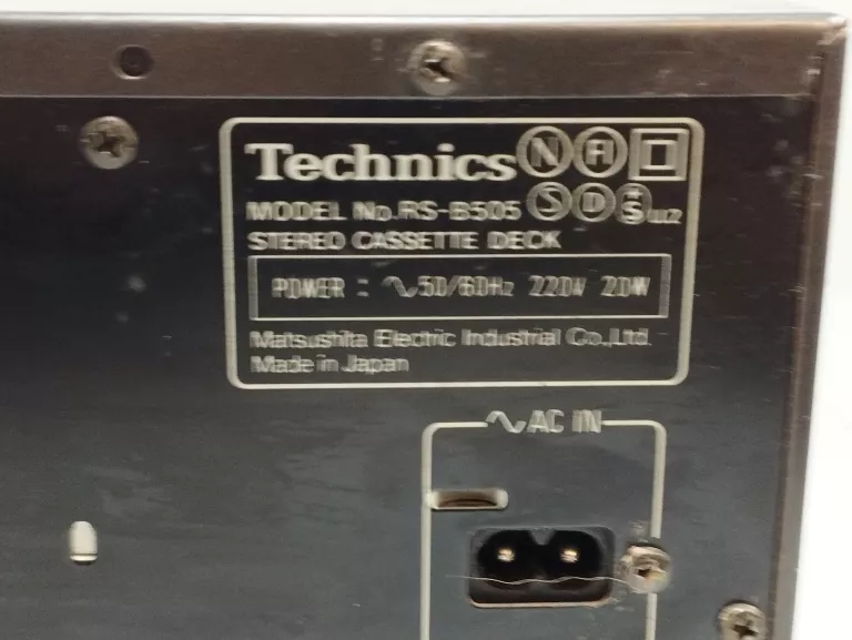 TECHNICS RS-B505