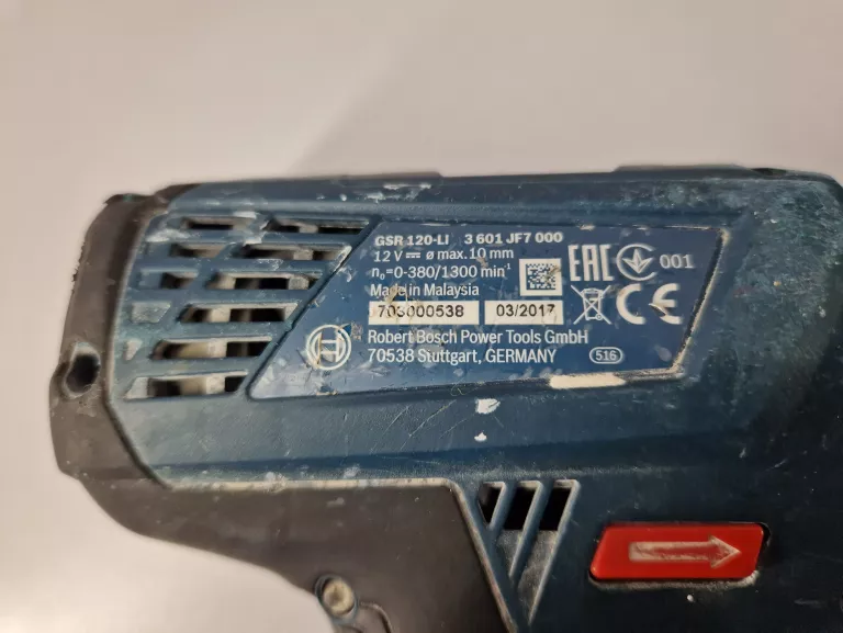 WKRĘTARKA BOSCH GSR 120-LI WALIZKA