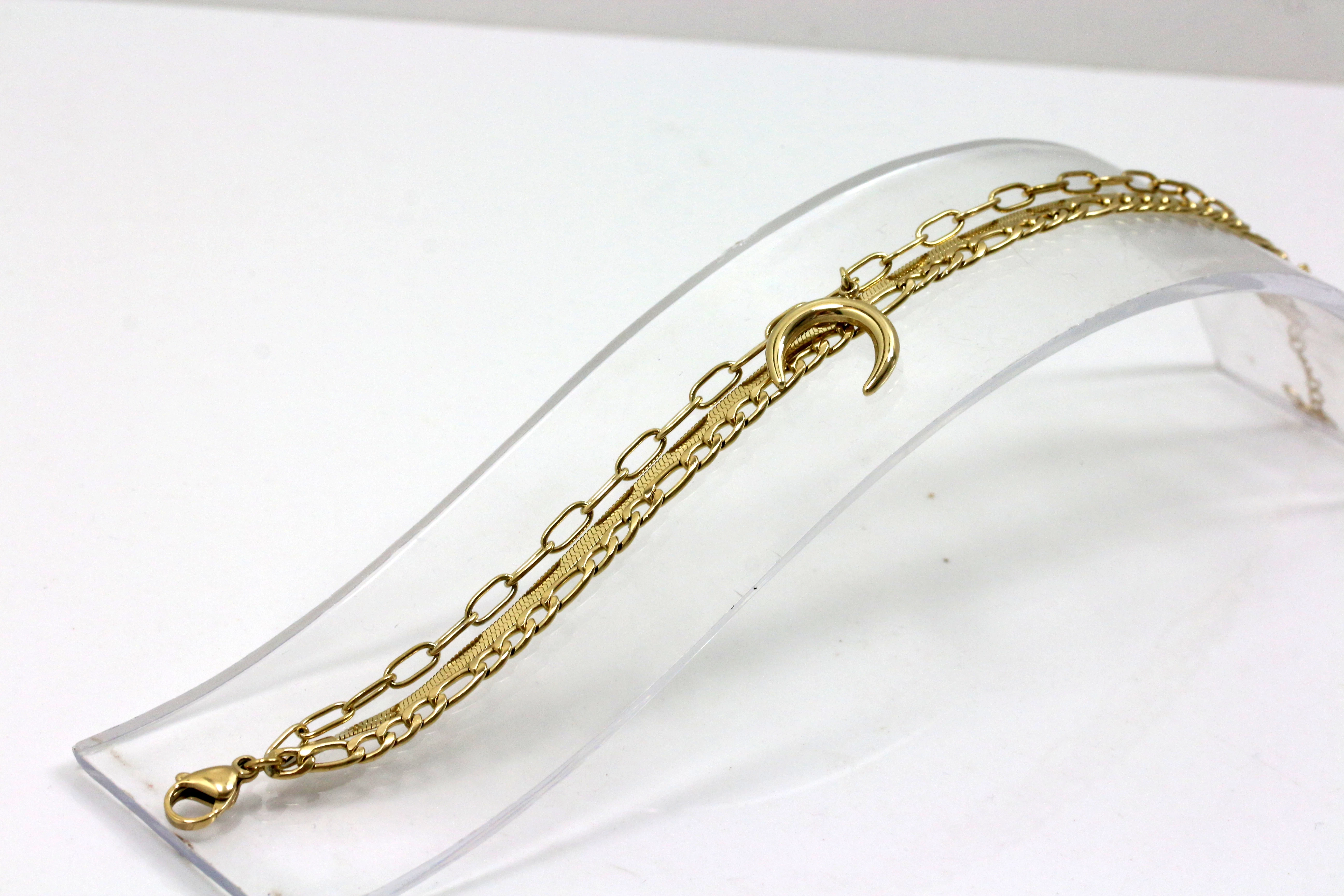 bransoletka-stal-316l-pozlacana-potrojna-z-ksiezycem-marszalkowska-85-warszawa