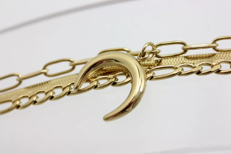 bransoletka-stal-316l-pozlacana-potrojna-z-ksiezycem-rodzaj-wyrob-jubilerski