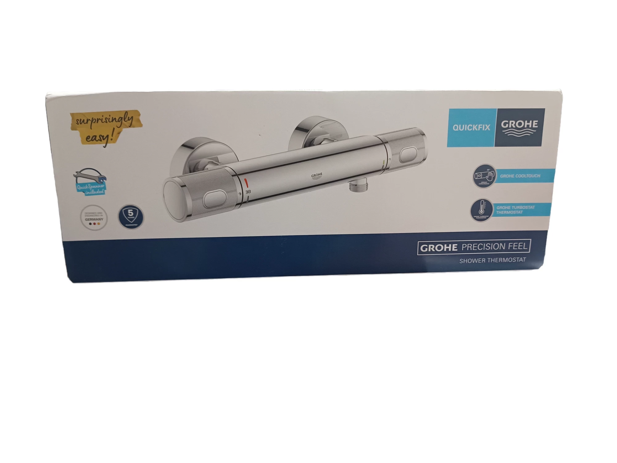 BATERIA PRYSZNICOWA GROHE PRECISION TERMOSTAT CHROM 34790000 Loombard.pl