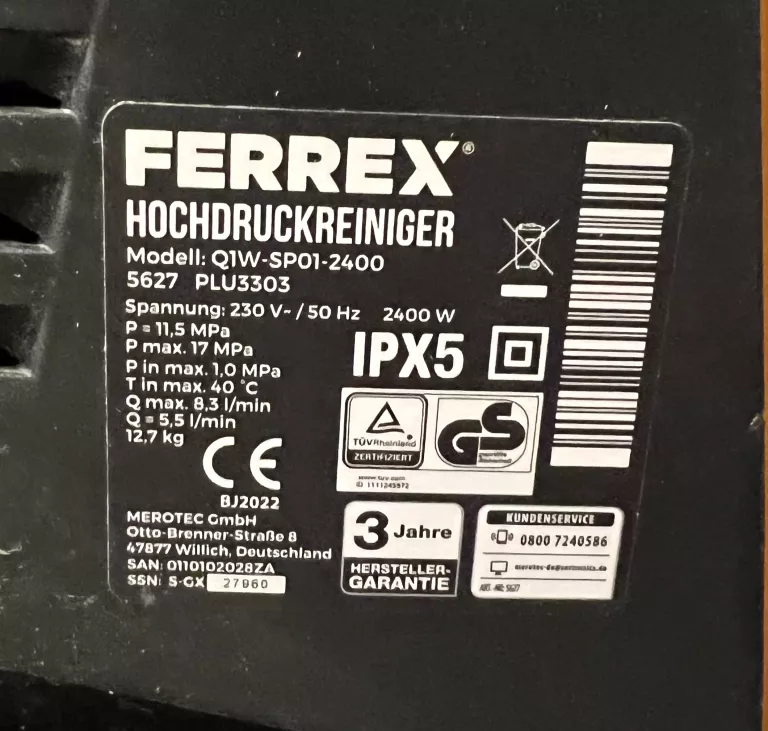 myjka-cisnieniowa-ferrex-150-bar-2400-w-cisnienie-robocze-150